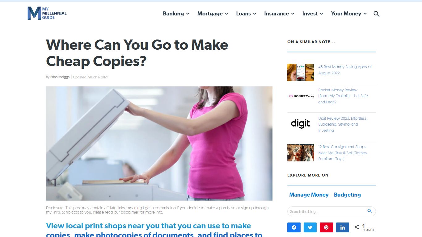 Copies Near Me: Where Can You Go to Make Copies? - My Millennial Guide